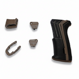 id-paintball Planet Eclipse CCU Kit in Braun für ETHA3 und ETHA3M Paintball-Markierer mit Griff und Abdeckungen