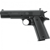 id-paintball Colt Government 1911 A1 Schreckschusspistole in Schwarz mit 9 mm P.A.K. Kaliber und strukturiertem Griff