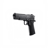 id-paintball Colt Government 1911 A1 Schreckschusspistole in Schwarz aus Metall mit 8-Schuss-Magazin