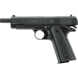 id-paintball Colt Government 1911 A1 Schreckschusspistole in Schwarz mit strukturiertem Griff und 9 mm P.A.K. Kaliber