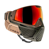 id-paintball CRBN ZERO ProV2 Graphite Paintball Maske mit verspiegelter Linse und atmungsaktivem Design