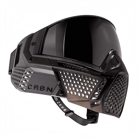 id-paintball CRBN ZERO ProV2 Paintball Maske in Graphite Limited Edition mit Thermalglas und Belüftung