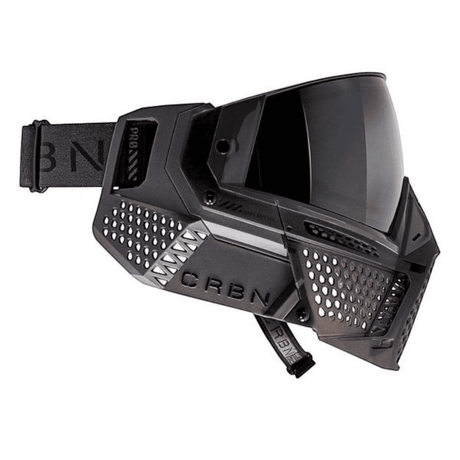 id-paintball CRBN ZERO ProV2 Paintball Thermalmaske in Graphite Limited Edition mit verspiegeltem Visier