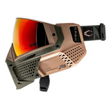 id-paintball CRBN ZERO ProV2 Paintball-Maske in Graphite mit verspiegelter Thermal-Linse und Fidlock-Verschluss