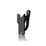 id-paintball Cytac Mega-Fit Universal Holster aus schwarzem Polymer für Rechtshänder in Seitenansicht