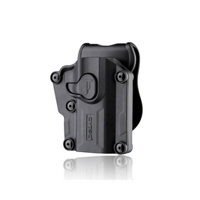 id-paintball Cytac Mega-Fit Universal Polymerholster in Schwarz für Rechtshänder mit einstellbarer Passform