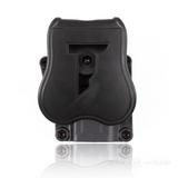 id-paintball Cytac Mega-Fit Universalholster aus schwarzem Polymer für Linkshänder, optimiert für T4E HDP Pistolen