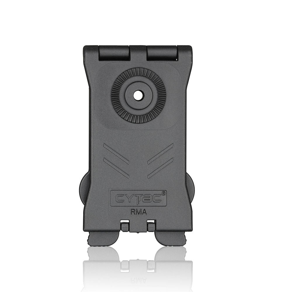 id-paintball Cytac Molle Adapter aus schwarzem Polymer zur Befestigung von Holstern und Magazintaschen an Westen
