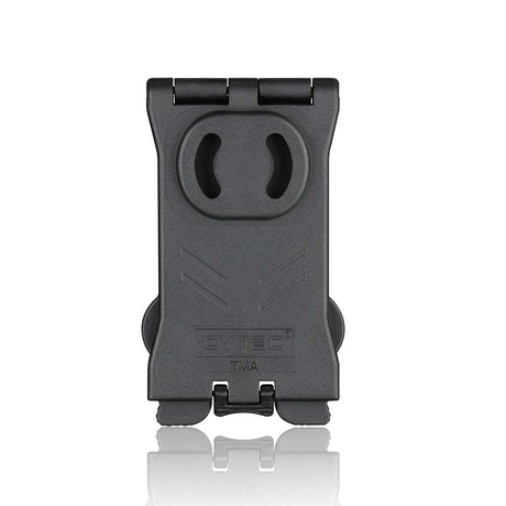 id-paintball CYTAC HDR HDP Molle Adapter aus schwarzem Polymer für F-Fast und T-ThumbSmart Holster