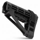 id-paintball DELTA SIX MU Schulterstützen-Cover aus schwarzem Kunststoff mit verstellbarem Klettband für Paintball
