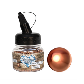 id-paintball DIANA Oktoberfest BBs 4,4 mm Kupferkugeln in einer Vorratsdose mit 1500 Stück und einzelner Rundkugel