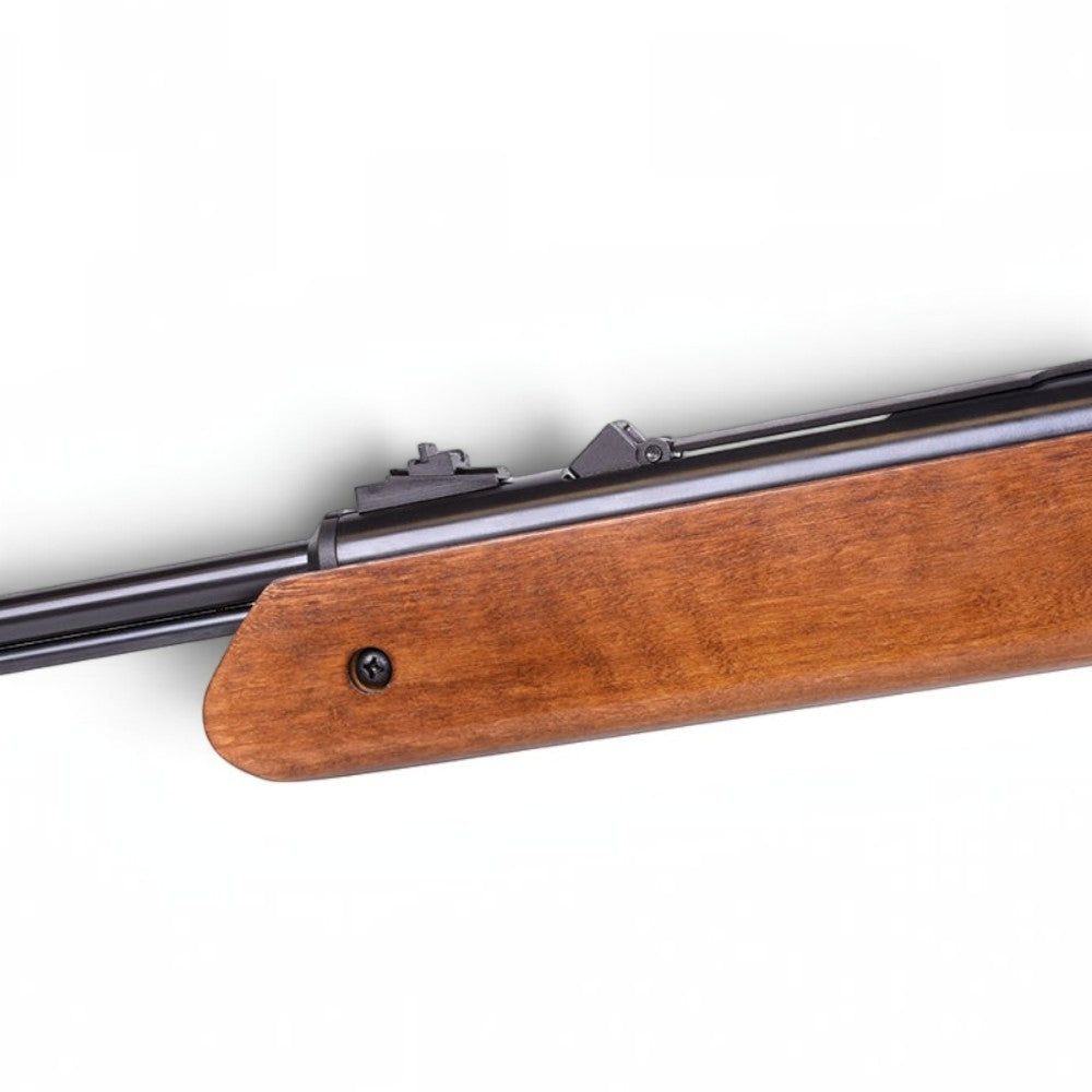 id-paintball DIANA Oktoberfestgewehr mit braunem Holzschaft und schwarzem Metalllauf für 4,4 mm Rundkugeln
