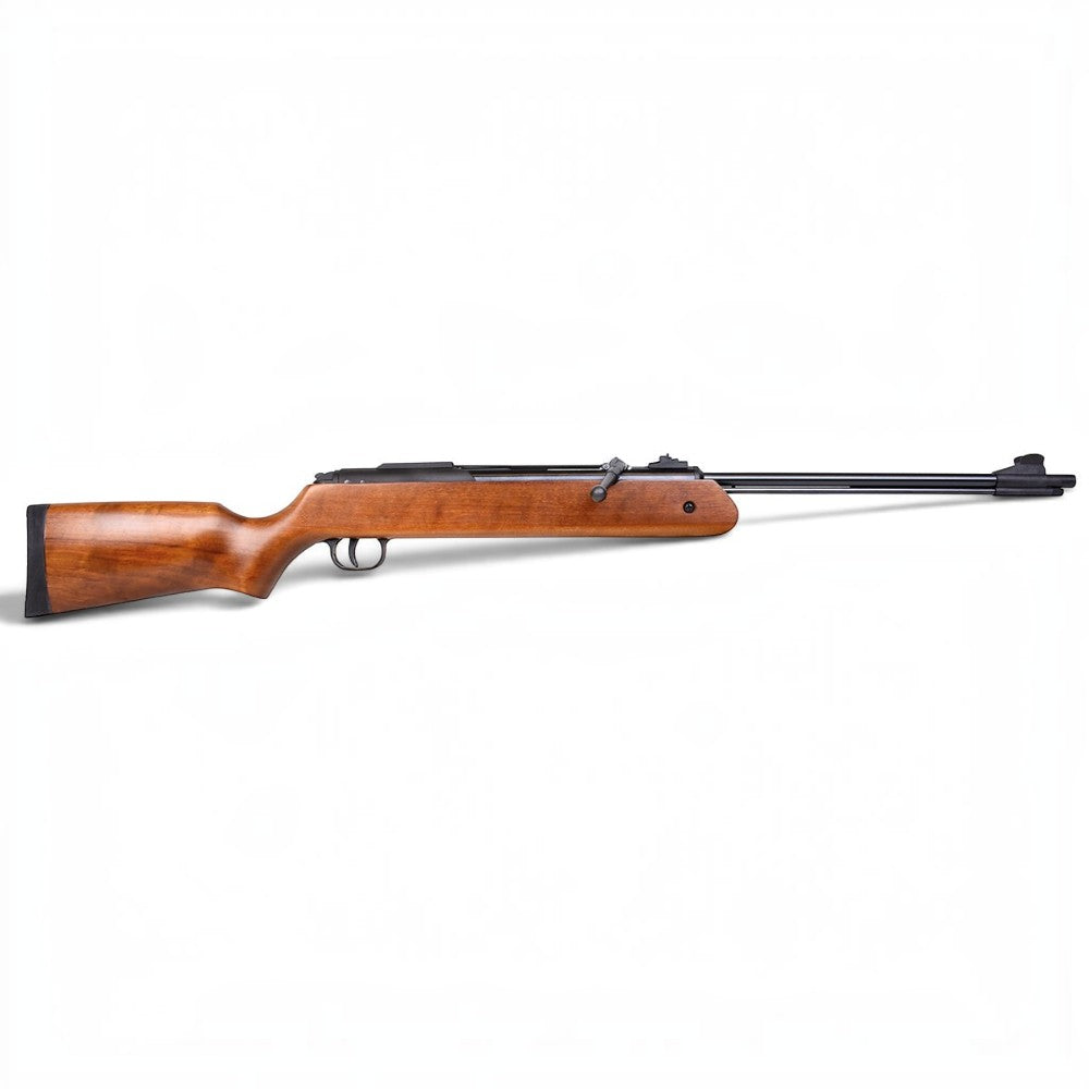 id-paintball DIANA Oktoberfestgewehr mit Holzschaft und schwarzem Metalllauf für 4,4 mm BB Rundkugeln
