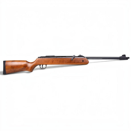 id-paintball DIANA Oktoberfestgewehr mit Holzschaft und schwarzem Metalllauf für 4,4 mm BB Rundkugeln