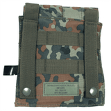 id-paintball doppelte Magazintasche im BW Camo Design mit MOLLE-System aus robustem Polyester für Softair-Magazine