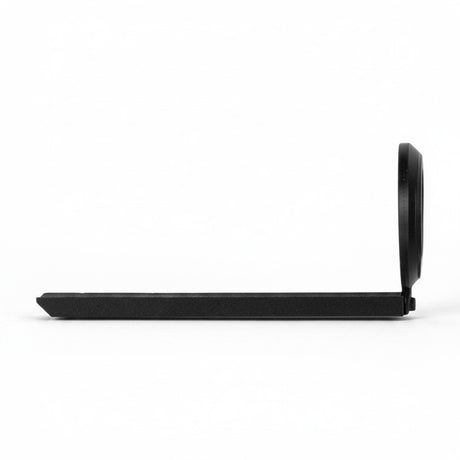 id-paintball DSG AM Floating Stock Guide aus schwarzem Aluminium für 300-Bar-MagFed-HP-Systeme mit abgerundetem Boden