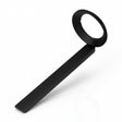 id-paintball DSG AM Floating Stock Guide aus schwarzem Aluminium für 300-Bar-MagFed-HP-Systeme mit rundem Boden