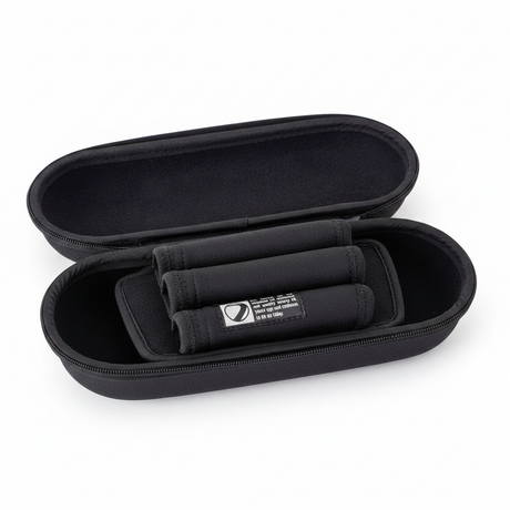 id-paintball DYE Boom Box 2 Hartschalen-Tasche für Paintball-Laufsets mit weichen Neoprenfächern in Schwarz