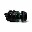 id-paintball Dye DAM Export US Back Cap aus schwarzem Metall mit grünen O-Ringen für Paintball-Markierer