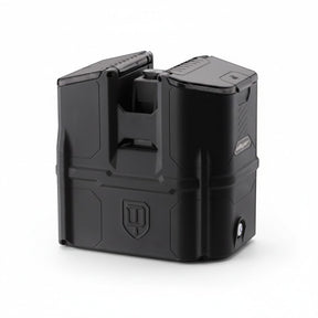 id-paintball DYE DAM Box Loader in Schwarz mit 300 Schuss Kapazität und Rotor-Technik für Paintball-Markierer