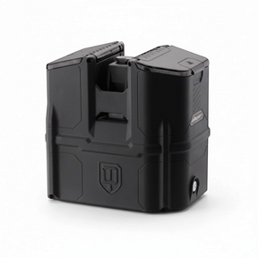 id-paintball DYE DAM Box Loader in Schwarz mit 300 Schuss Kapazität und Rotor-Technik für Paintball-Markierer