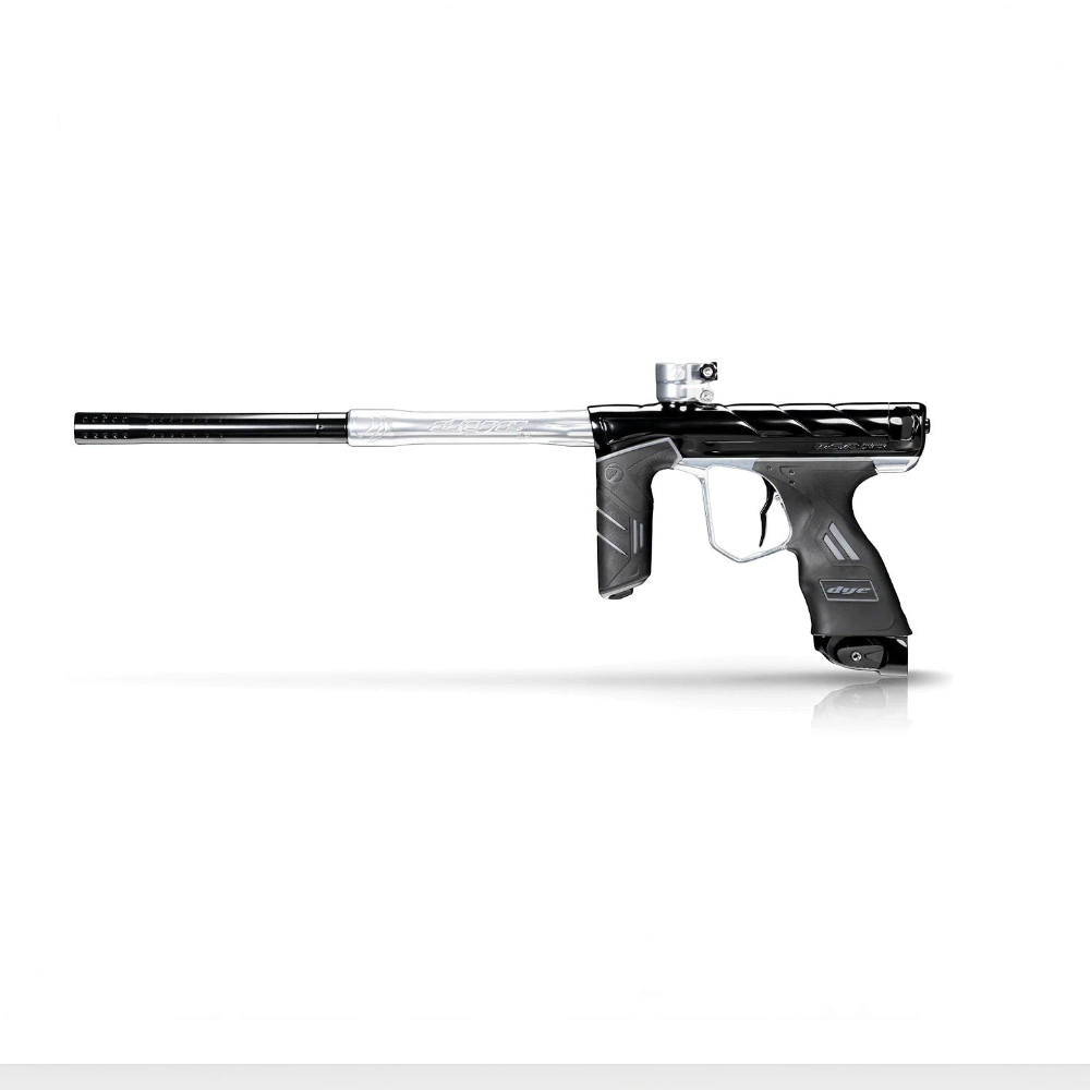 id-paintball DYE DSR Pro Onyx Paintball Markierer in Schwarz mit UL-i Laufsystem und ergonomischem Design