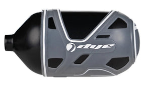 id-paintball Dye Flex Flaschenschutz in transparentem Smoke-Design für Paintball HP-Flaschen mit strukturiertem Grip