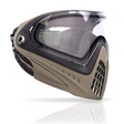id-paintball DYE i4 Paintball Maske in Desert Tan mit Anti-Fog-Thermalscheibe und kompaktem, belüftetem Design