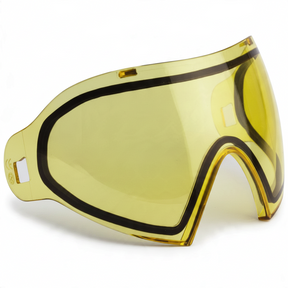 id-paintball Dye i5 i4 Thermalglas in Gelb für klare Sicht auf dem Paintballfeld