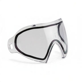 id-paintball Dye i5 i4 Thermalglas in klar mit Anti-Beschlag-Technologie für Paintballmasken