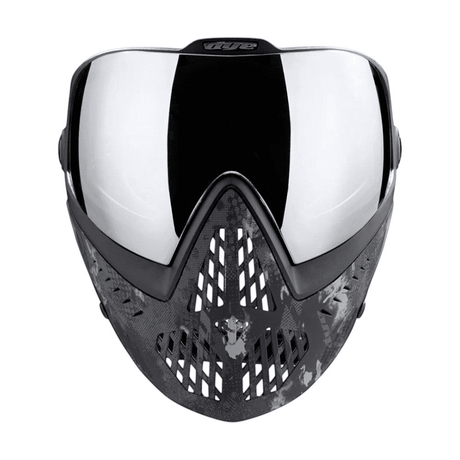 id-paintball DYE I5 Paintball Maske in Dye Cam Black mit verspiegeltem Thermalglas und Belüftungssystem