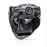 id-paintball DYE i5 Paintball Maske in Urban Camo mit GSR Pro-Strap und verstellbarem Kopfband in Tarnoptik