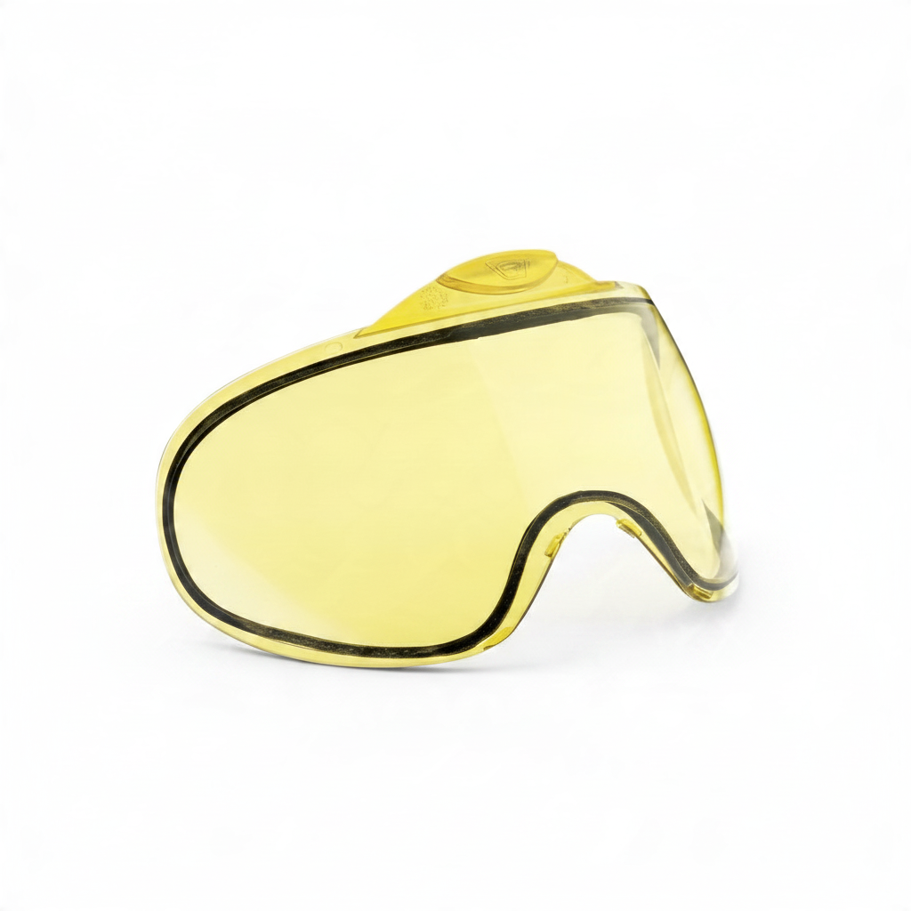 id-paintball Dye Proto Switch Axis Thermalglas in Gelb für kontrastreiche Sicht bei Paintballmasken