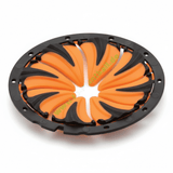 id-paintball Dye Quick Feed 6.0 in Orange und Schwarz für Rotor Loader mit flexiblen Lamellen zum schnellen Nachladen