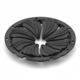 id-paintball Dye Quick Feed 6.0 in Schwarz für Rotor Loader mit flexiblen Lamellen für schnelles Nachladen