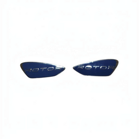 id-paintball Dye Rotor Metall Logo Button Shells in Blau für Paintball Hopper R1 R2 und LTR