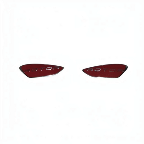 id-paintball Dye Rotor Metall Logo Button Shells für R1 R2 LTR Hopper in Rot