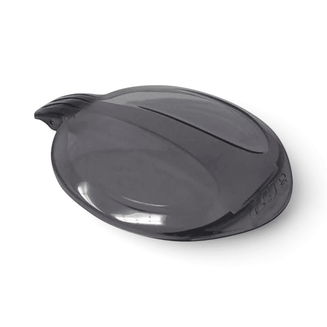 id-paintball DYE Rotor R2 Ersatzdeckel in transparenter Smoke-Optik aus robustem Kunststoff für Paintball-Hopper