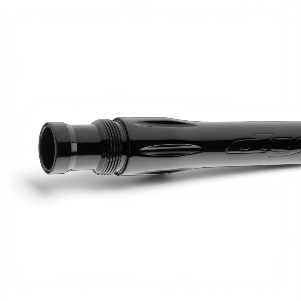 id-paintball DYE UL-S Ultralite Barrel Back in schwarz poliert mit Autococker-Gewinde für Paintball-Markierer