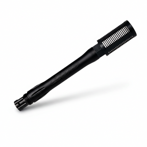 id-paintball Dye UL-S QT Tech Barrel Schalldämpfer in mattschwarz für Paintball-Markierer Trockenschusstests
