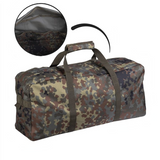 id-paintball Einsatztasche aus robustem 600D Polyester in Flecktarn-Optik mit gepolstertem Tragegriff