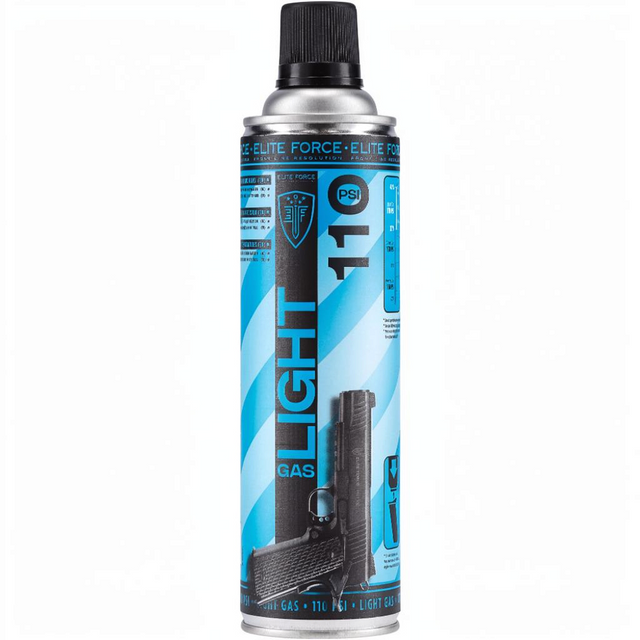 id-paintball Elite Force Light Gas 110 PSI Airsoft-Gas in einer 450 ml Dose für GBB-Kurzwaffen bei hohen Temperaturen