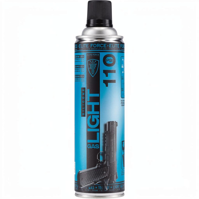 id-paintball Elite Force Light Gas Maintenance 450ml mit 110 PSI für GBB-Airsoft-Waffen bei hohen Temperaturen