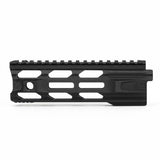 id-paintball Planet Eclipse EMC 7.5 Zoll Handschutz aus schwarzem Aluminium mit M-LOK Schnittstellen für EMF200