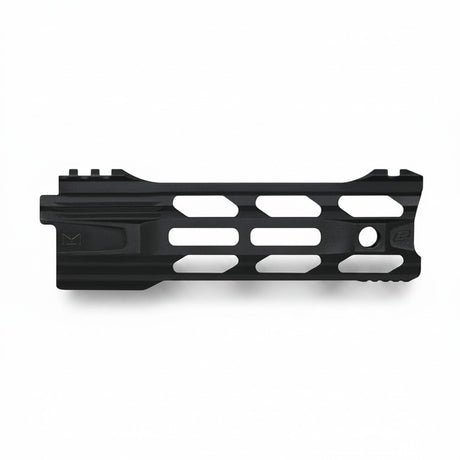 id-paintball Planet Eclipse EMC 7.5 Zoll Handschutz aus schwarzem Aluminium mit M-LOK Schnittstellen für EMF200