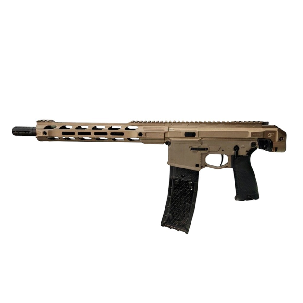 id-paintball Planet Eclipse EMF200 MagFed Markierer in Earth Farbe mit M-LOK Handguard und taktischem Design