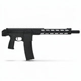 id-paintball Planet Eclipse EMF200 MagFed Markierer in Schwarz mit Aluminium-Handschutz und Picatinny-Schiene