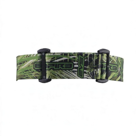 id-paintball Empire EVS Lurker LE Maskenband mit grünem Camouflage-Muster und schwarzem Logo-Schriftzug