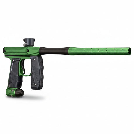id-paintball Empire Mini GS Paintball Markierer in Grün und Schwarz mit 14-Zoll Performance Lauf und gummiertem Griff