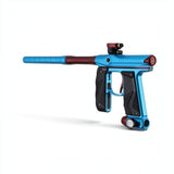 id-paintball Empire Mini GS Paintball-Markierer in Dust Light Blue und Dust Red mit gummiertem Frontgriff
